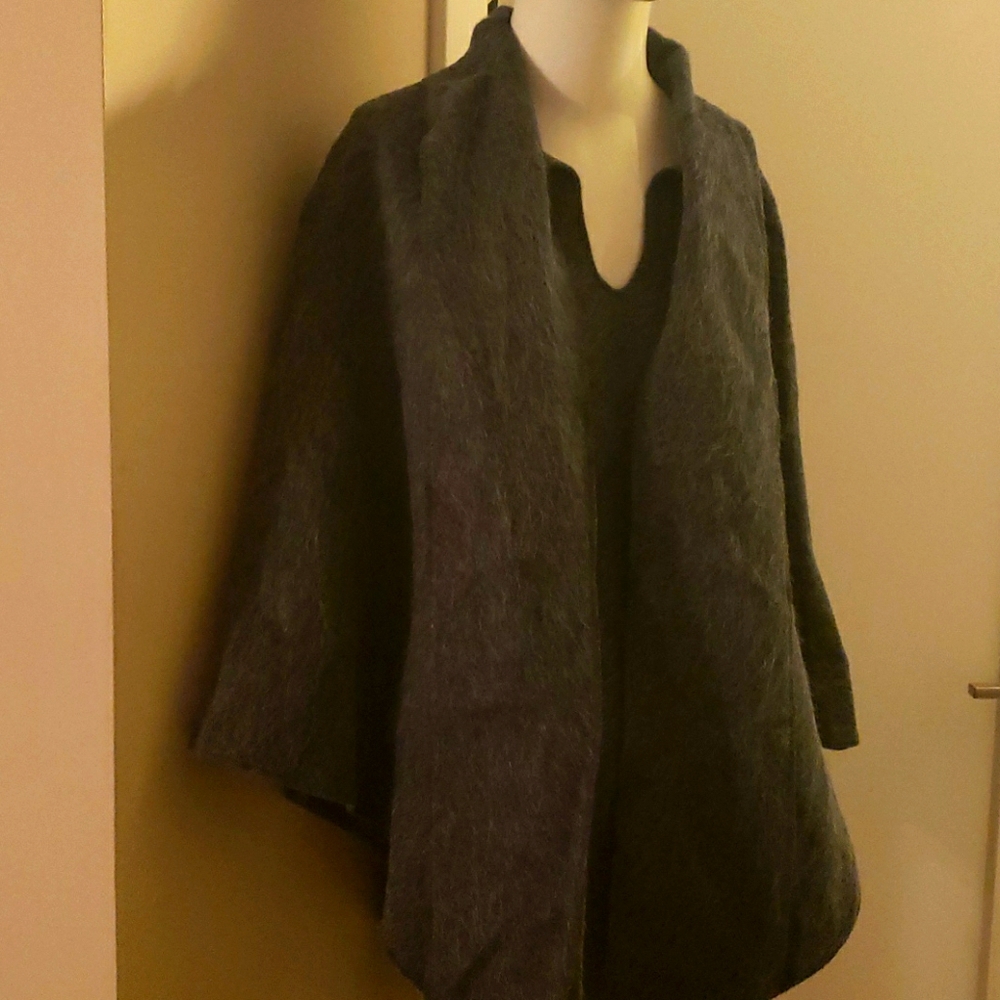 Alpaca poncho